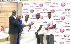 Twellium Ghana donates medical equipment to health facilities