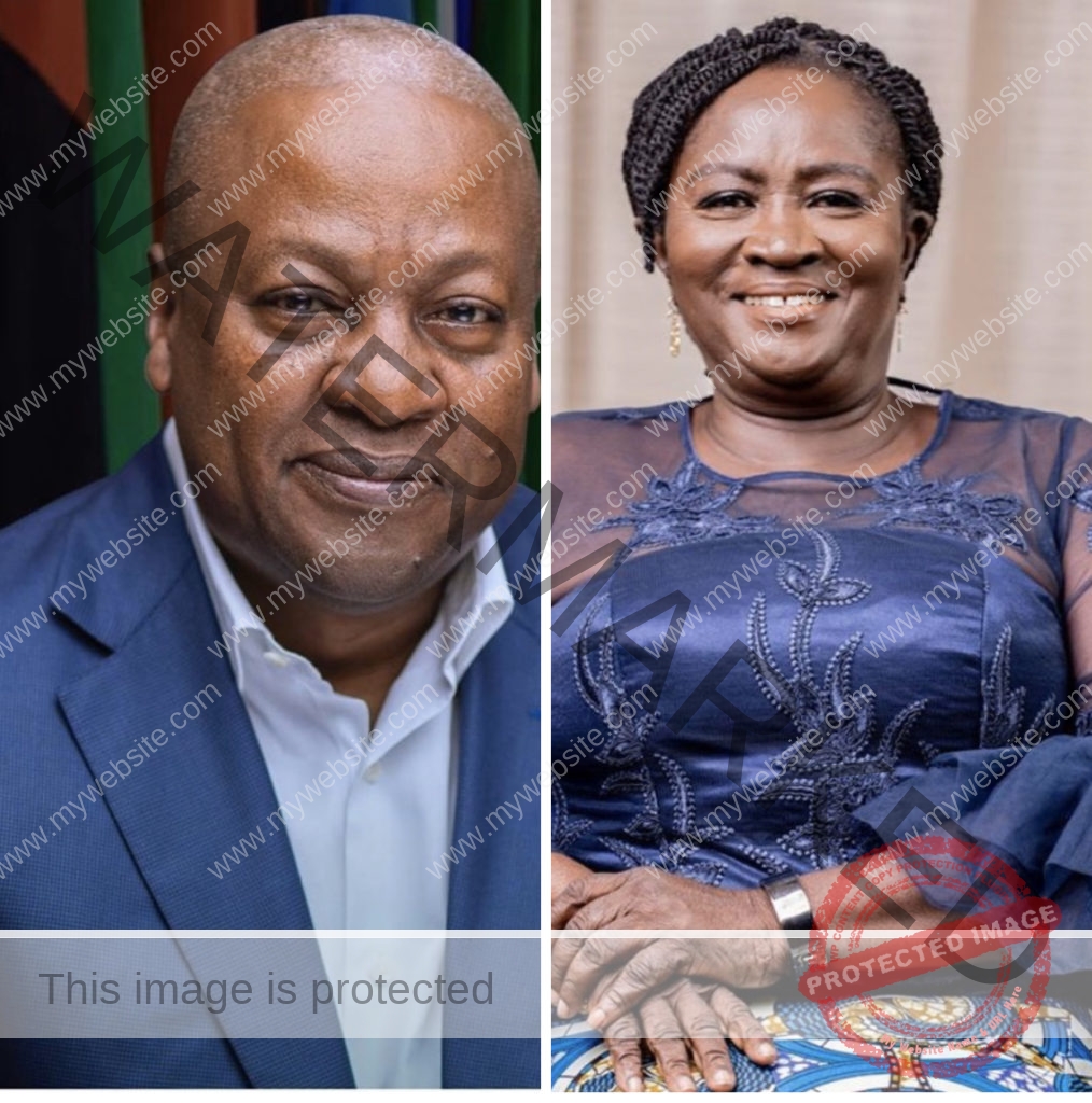 Naana Jane Opoku-Agyemang re-nominated as Mahama’s Running Mate for 2024 presidential election