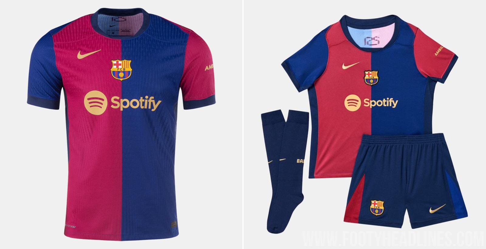 Barcelona have unveiled their new home kit for the upcoming 2024/25 season.