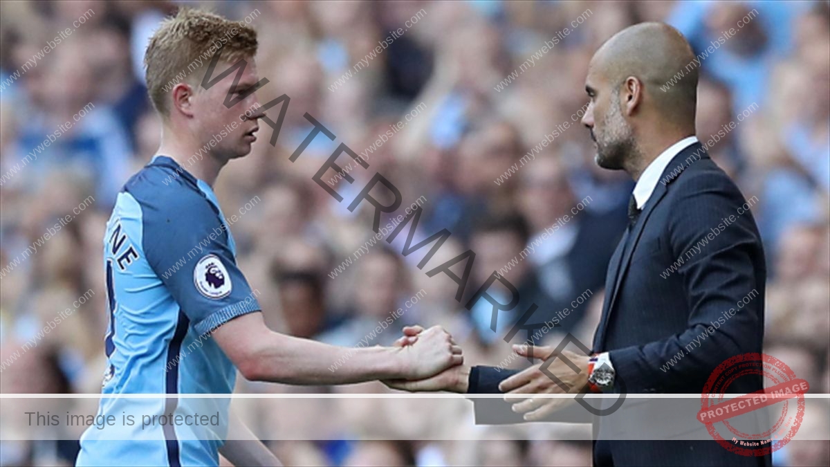 Kevin De Bruyne is going nowhere; says Pep Guardiola