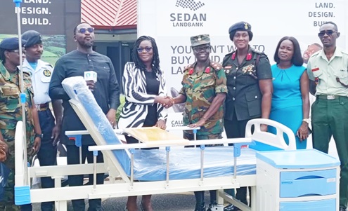 SEDAN LANDBANK DONATES TO 37 MILITARY HOSPITAL