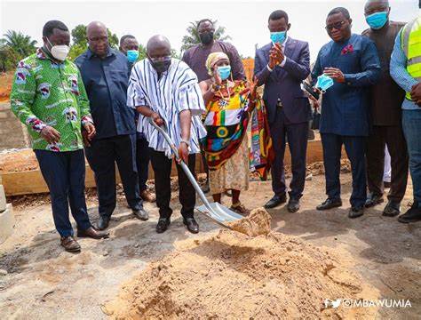 Vice President Mahamudu Bawumia has officially cut sod for the Ghana’s first STEM College of Education.