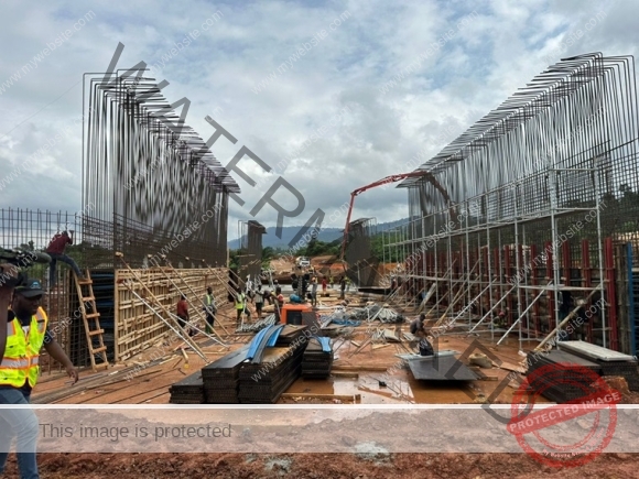 Illegal miners are hindering the construction of 3 bypasses on the Accra-Kumasi highway.