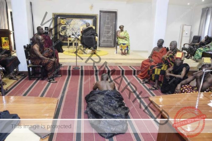 Otumfuo destools three chiefs over ‘galamsey’