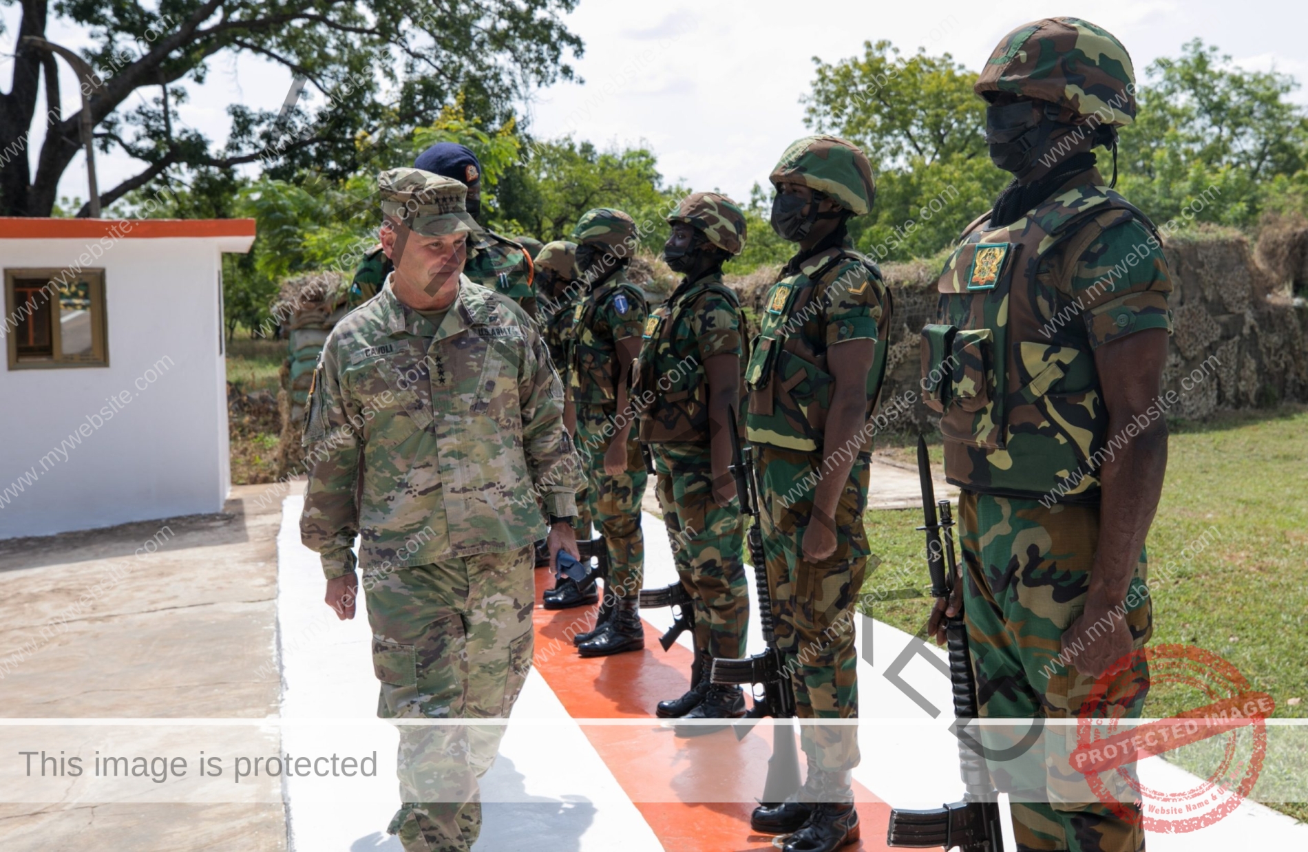 USA does not intend to establish a military base in Ghana