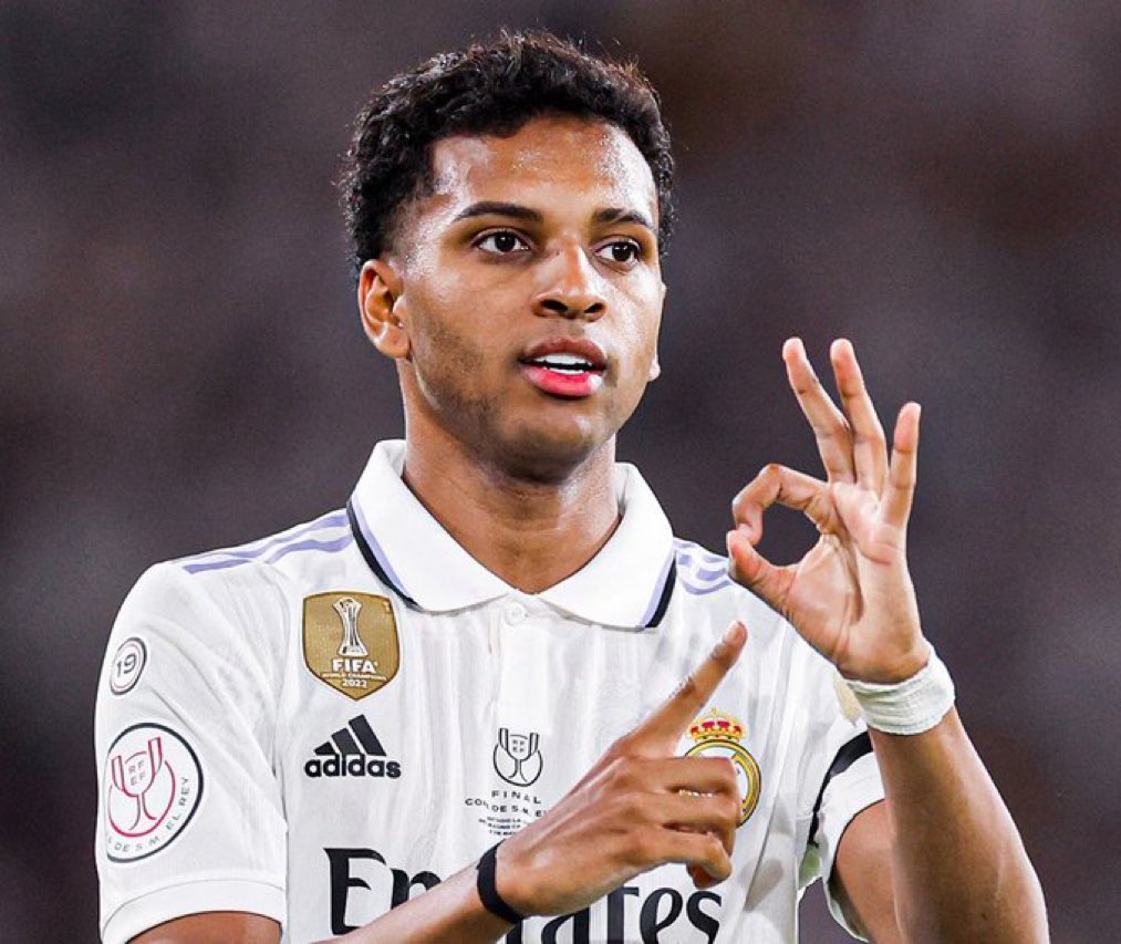 Real Madrid confirm Rodrygo out for six weeks.