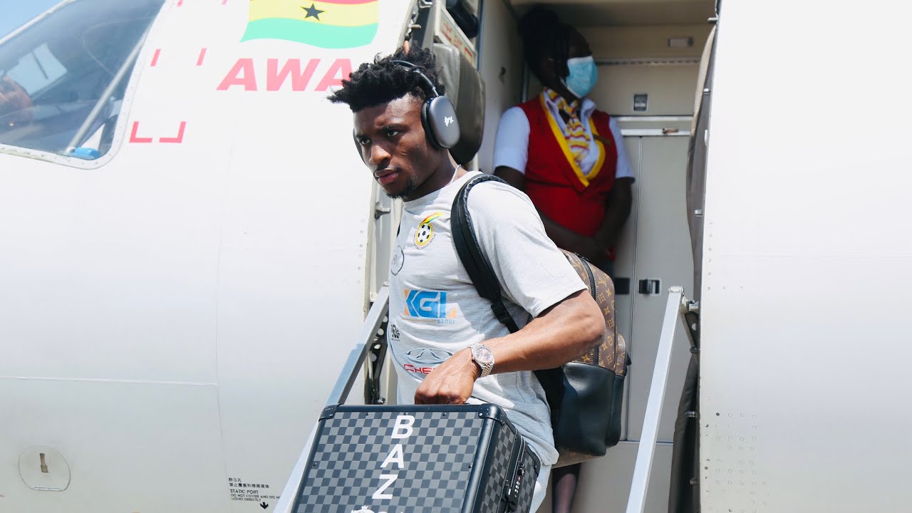 Ghana Black Stars touch down in Luanda for decisive AFCON Qualifiers against Angola