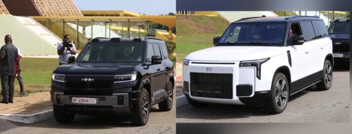 Mahama give 2 gifted vehicles to state pool