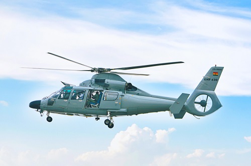 Ghana Air Force helicopter with 8 people on board goes missing while en route to Obuasi.