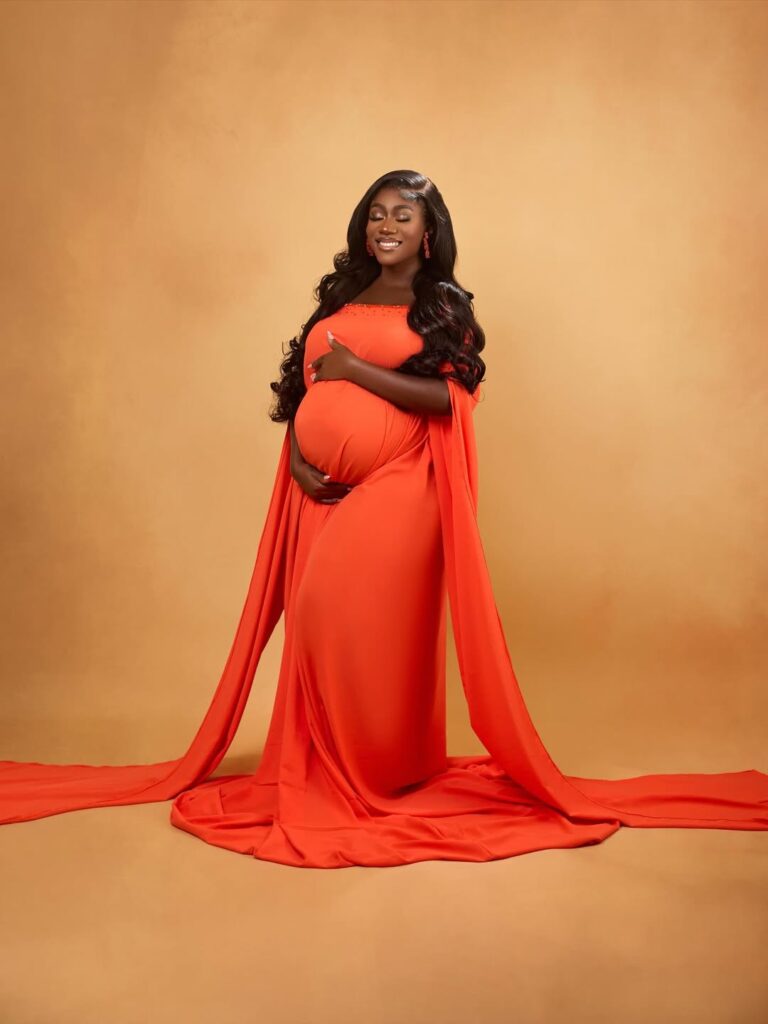 Hajia Bintu welcomes her first child, a baby girl