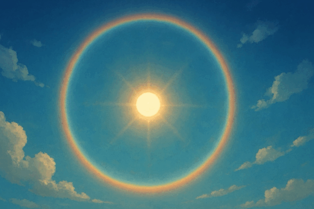 Halo Phenomenon: The Science Behind the ‘Circular Rainbow’ Seen at Safo Kantanka’s 40-Day Observance Halo Phenomenon: The Science Behind the ‘Circular Rainbow’ Seen at Safo Kantanka’s 40-Day Observance