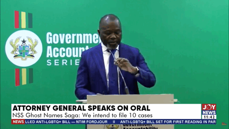 NSA ghost names scandal swells to GH¢2.2 billion NSA ghost names scandal swells to GH¢2.2 billion