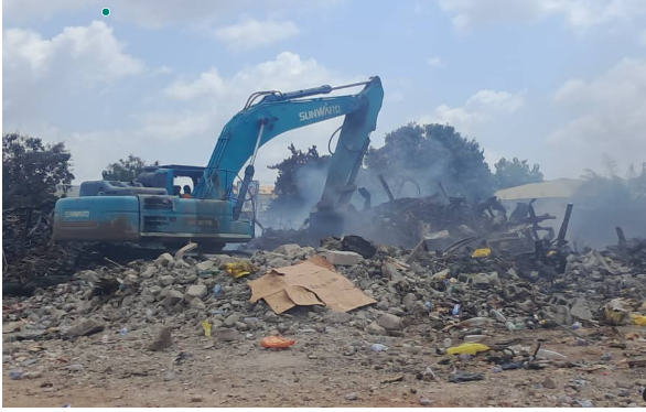 Santasi: Demolished China City Mall follows devastating fire incident