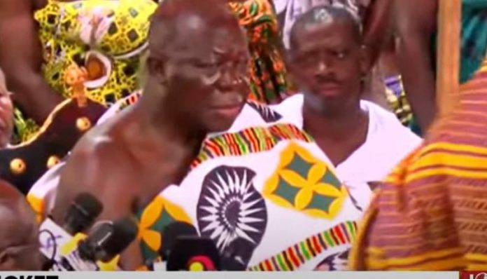 Asantehene warns chiefs: face instant destoolment for using landguards Asantehene warns chiefs: face instant destoolment for using landguards
