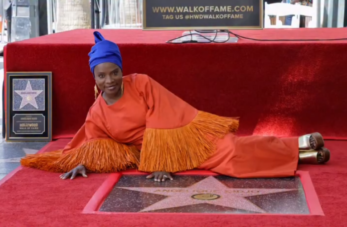 Angélique Kidjo Honoured with a Star on the Hollywood Walk of Fame