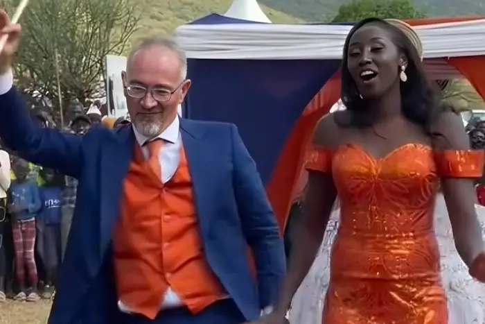 Former Italian priest leaves Catholic Church to marry Kenyan partner in viral ceremony Former Italian priest leaves Catholic Church to marry Kenyan partner in viral ceremony